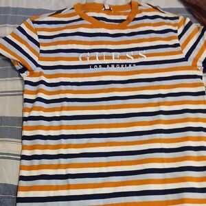 Guess Multicolor Striped Tee